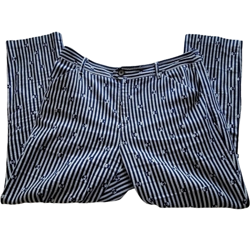 ANTHROPOLOGIE | women's essential slim cropped pants | size 12 | maximalism
